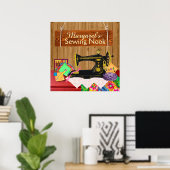 裁縫Nookサイン – ポスター – SRF (ホームオフィス)