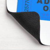 裂かれたチケット マウスパッド (コーナー)