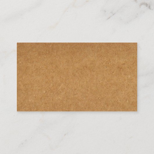 裂かれた紙およびボール紙の名刺 名刺 (裏面)