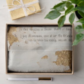 裂けたエッジの古い紙金ゴールド箔ひび割れた壁 薄葉紙 (ギフト)