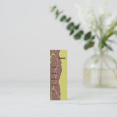 裂けたエッジ スキニー名刺 (スタンド正面)