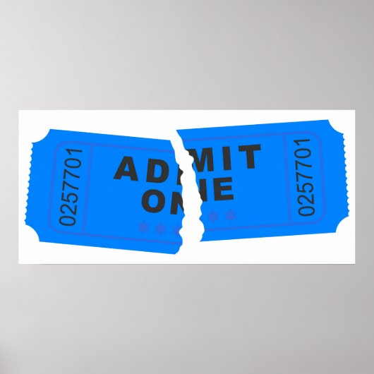 裂けたチケット ポスター (正面)