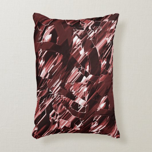 裂けた赤い刃や切れ味の悪い赤い刃の解体 アクセントクッション (正面(垂直))