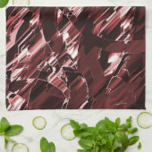 裂けた赤い刃や切れ味の悪い赤い刃の解体 キッチンタオル (折り畳み)