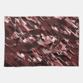 裂けた赤い刃や切れ味の悪い赤い刃の解体 キッチンタオル (横)