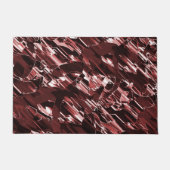 裂けた赤い刃や切れ味の悪い赤い刃の解体 ドアマット (正面)