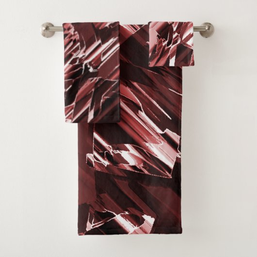 裂けた赤い刃や切れ味の悪い赤い刃の解体 バスタオルセット (インサイチュ)