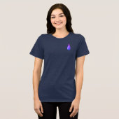 裂けたTシャツ トライブレンドTシャツ (正面全面)