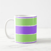 裂けストライプの紙模様 コーヒーマグカップ (左)