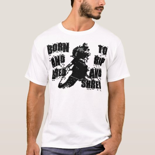 裂け目および断片 Tシャツ (正面)