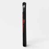 裂け目の邪悪なスカルのiPhone 5カバー Case-Mate iPhoneケース (裏面/左)