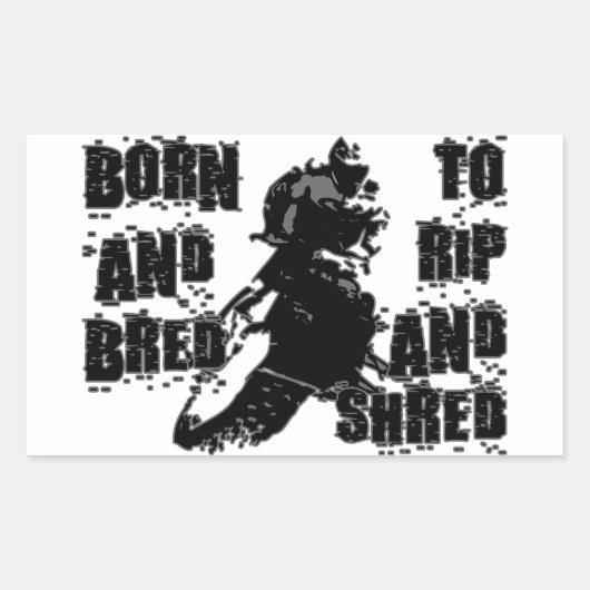 裂け目 長方形シール (正面)