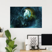 裂け ポスター (ホームオフィス)