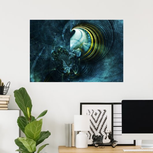 裂け ポスター (ホームオフィス)