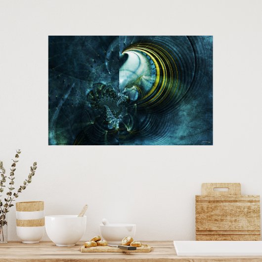 裂け ポスター (キッチン)