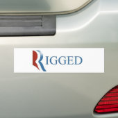 装備されたバンパーステッカー、GOP、RNCの選挙 バンパーステッカー (車上)