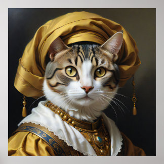 装威厳のある装の連王室の絡 ポスター