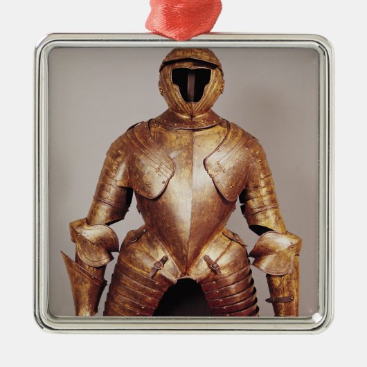 装甲のスーツはチャールズdeロレーヌに属します メタルオーナメント (正面)