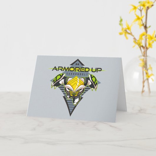 装甲アップ – Omni-Kix Cannonbolt カード (黄色い花)