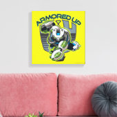 装甲アップ – Omni-Kix Slapback キャンバスプリント (インサイチュ (リビング))