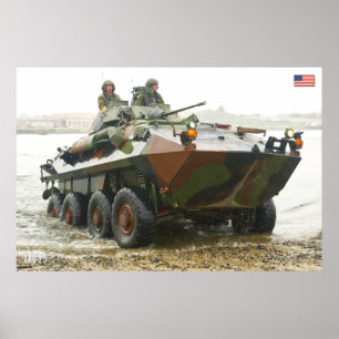 装甲人員輸送機 – LAV-25 ポスター