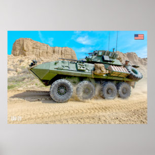 装甲人員輸送機 – LAV-25 ポスター
