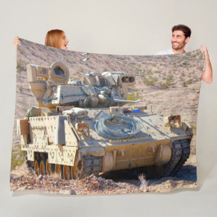 装甲人員輸送機 – M2 Bradley フリースブランケット