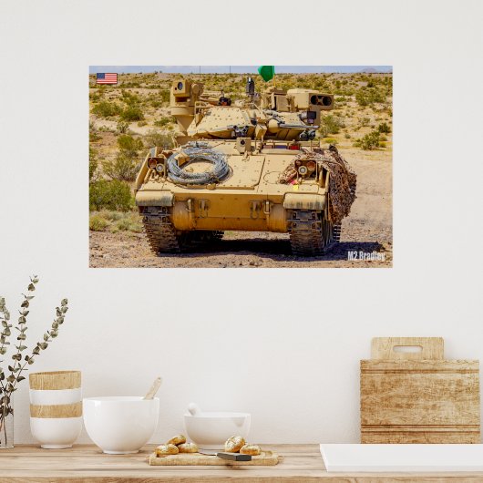 装甲人員輸送機 – M2 Bradley ポスター (キッチン)