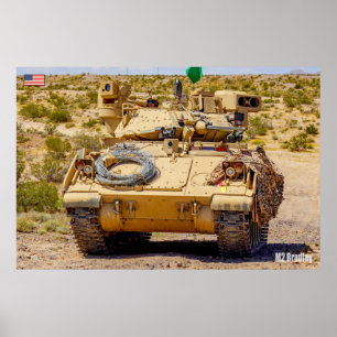 装甲人員輸送機 – M2 Bradley ポスター