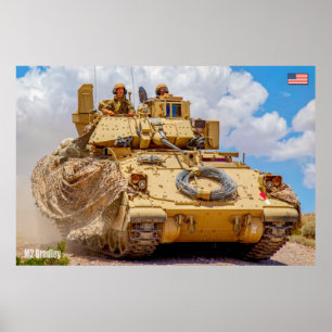 装甲人員輸送機 – M2 Bradley ポスター