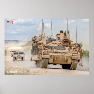 装甲人員輸送機 – M2 Bradley ポスター
