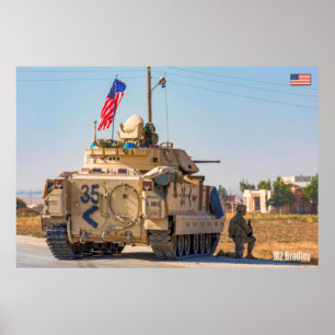 装甲人員輸送機 – M2 Bradley ポスター