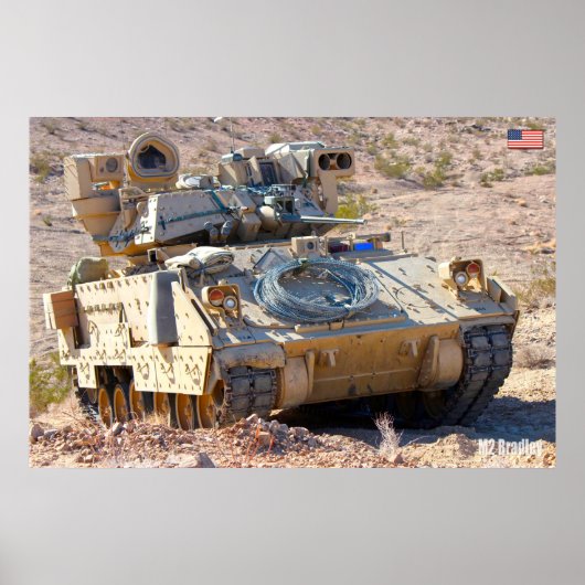 装甲人員輸送機 – M2 Bradley ポスター (正面)