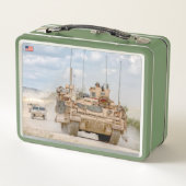 装甲人員輸送機 – M2 Bradley メタルランチボックス (裏面)