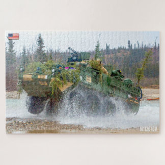 装甲人用キャリア – Stryker (20 x 30インチ) ジグソーパズル