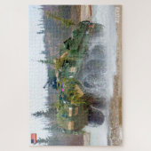 装甲人用キャリア – Stryker （20 x 30インチ） ジグソーパズル (縦)