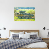 装甲人用運送業者 – Stryker 24x36 キャンバスプリント (インサイチュ (寝室))