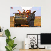 装甲人輸送機 – Stryker ポスター (ホームオフィス)