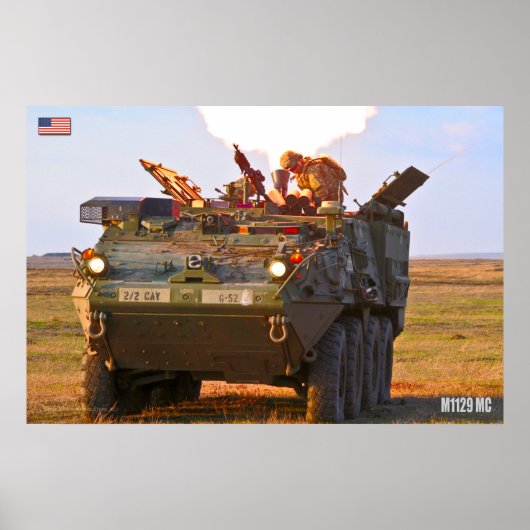 装甲人輸送機 – Stryker ポスター (正面)