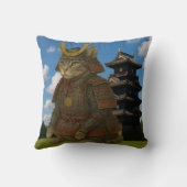 装甲猫戦士イラストレーション クッション (裏面)