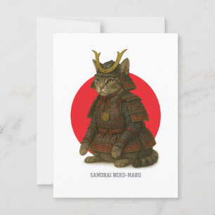 装甲猫戦士イラストレーション ポストカード