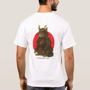 装甲猫戦士イラストレーション Tシャツ