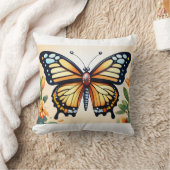 装甲蝶：強度と保護のシンボル クッション (ブランケット)