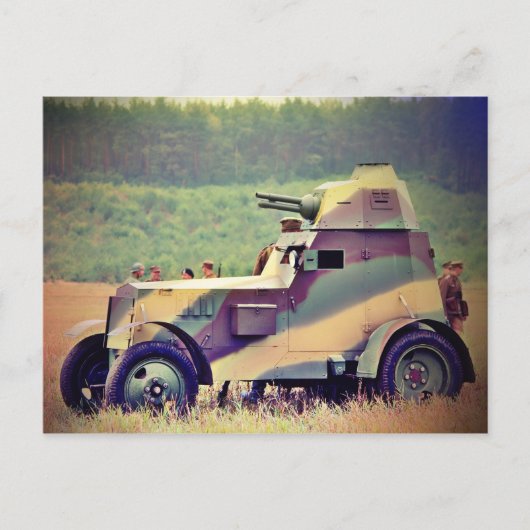 装甲車ウルソスwz 34 ポストカード (正面)