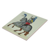 装甲、「歴史からのプレートの騎士そして馬 タイル (側面)