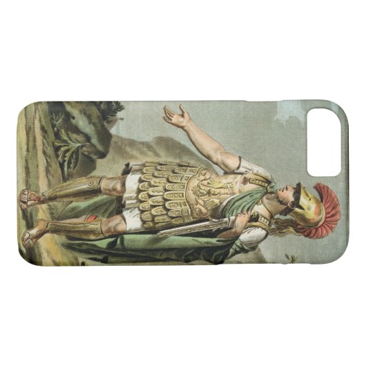 装甲、「AuliのIphigeniaのための衣裳のアキレス Case-Mate iPhoneケース (裏面(横))