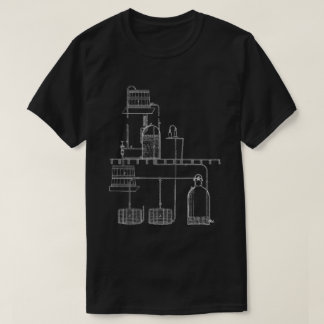 装置を作るレトロビール Tシャツ
