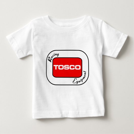 装置を競争させるTOSCO ベビーTシャツ (正面)