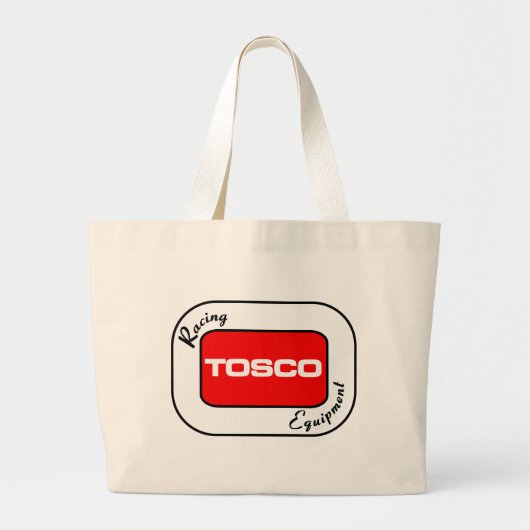 装置を競争させるTOSCO ラージトートバッグ (正面)