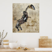 装置ステッドマーク1 ポスター (キッチン)